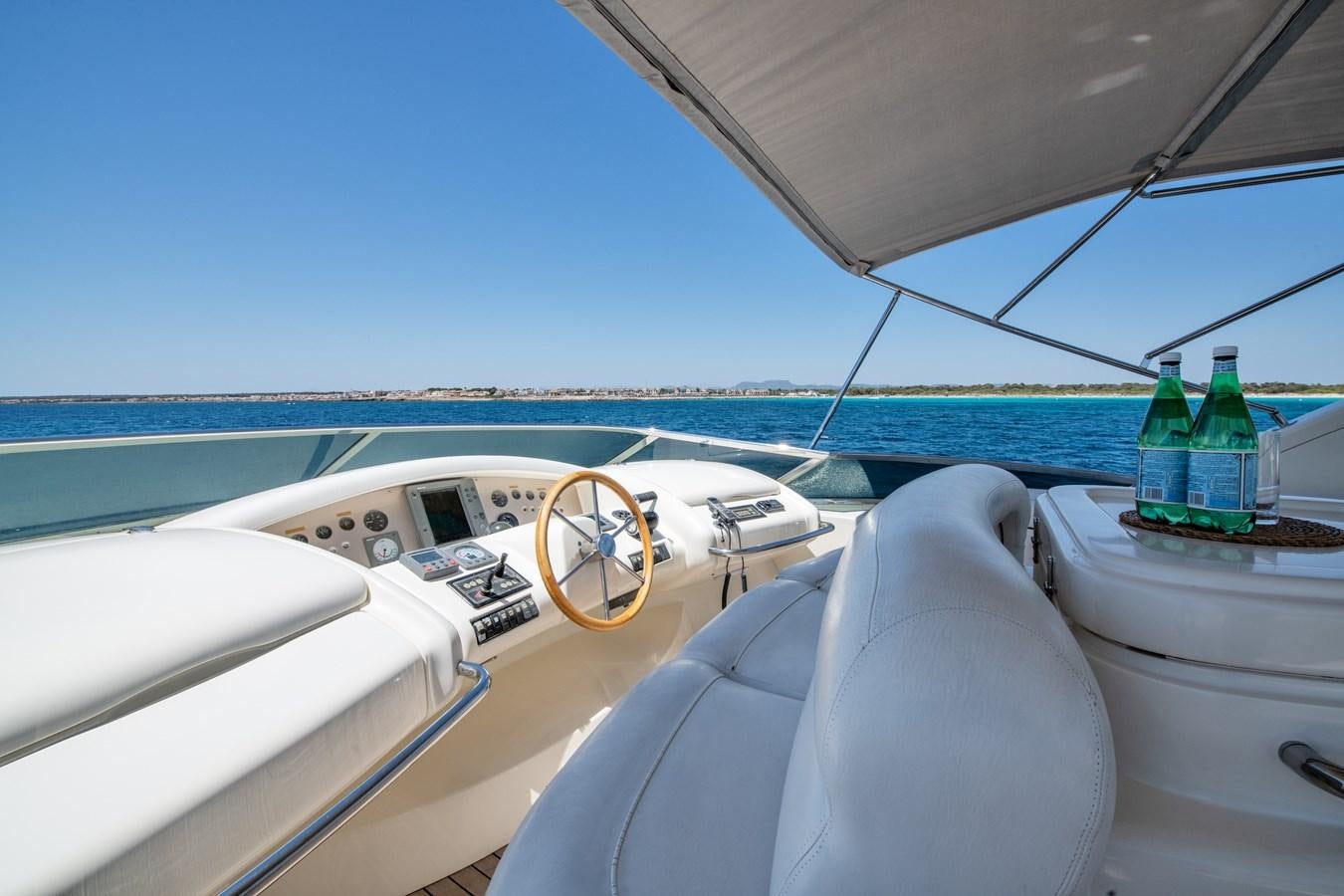 a view of the ocean from the cockpit of a plane aboard TIME OUT OF LONDON Yacht for Sale