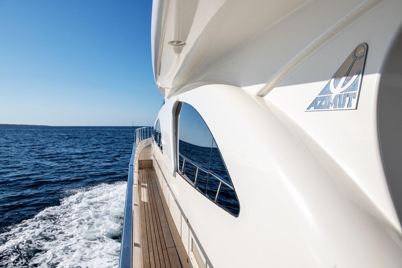 a boat on the water aboard TIME OUT OF LONDON Yacht for Sale