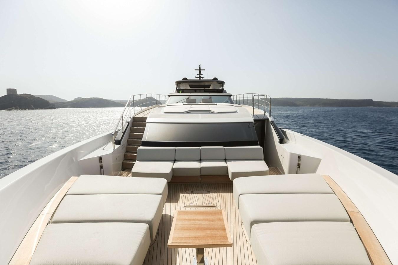 a boat on a body of water aboard 2022 SANLORENZO SL120A Yacht for Sale