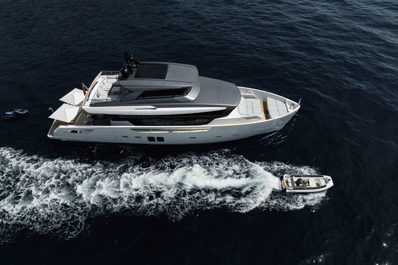 a boat on the water aboard RADKAT Yacht for Sale