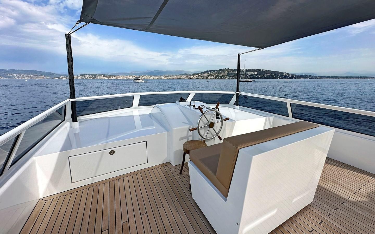 a boat on the water aboard LORCA Yacht for Sale