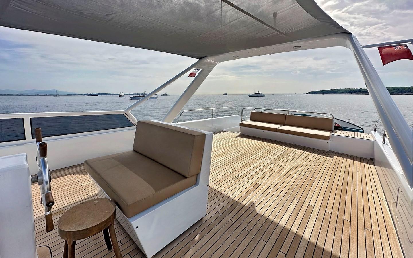 a boat on the water aboard LORCA Yacht for Sale