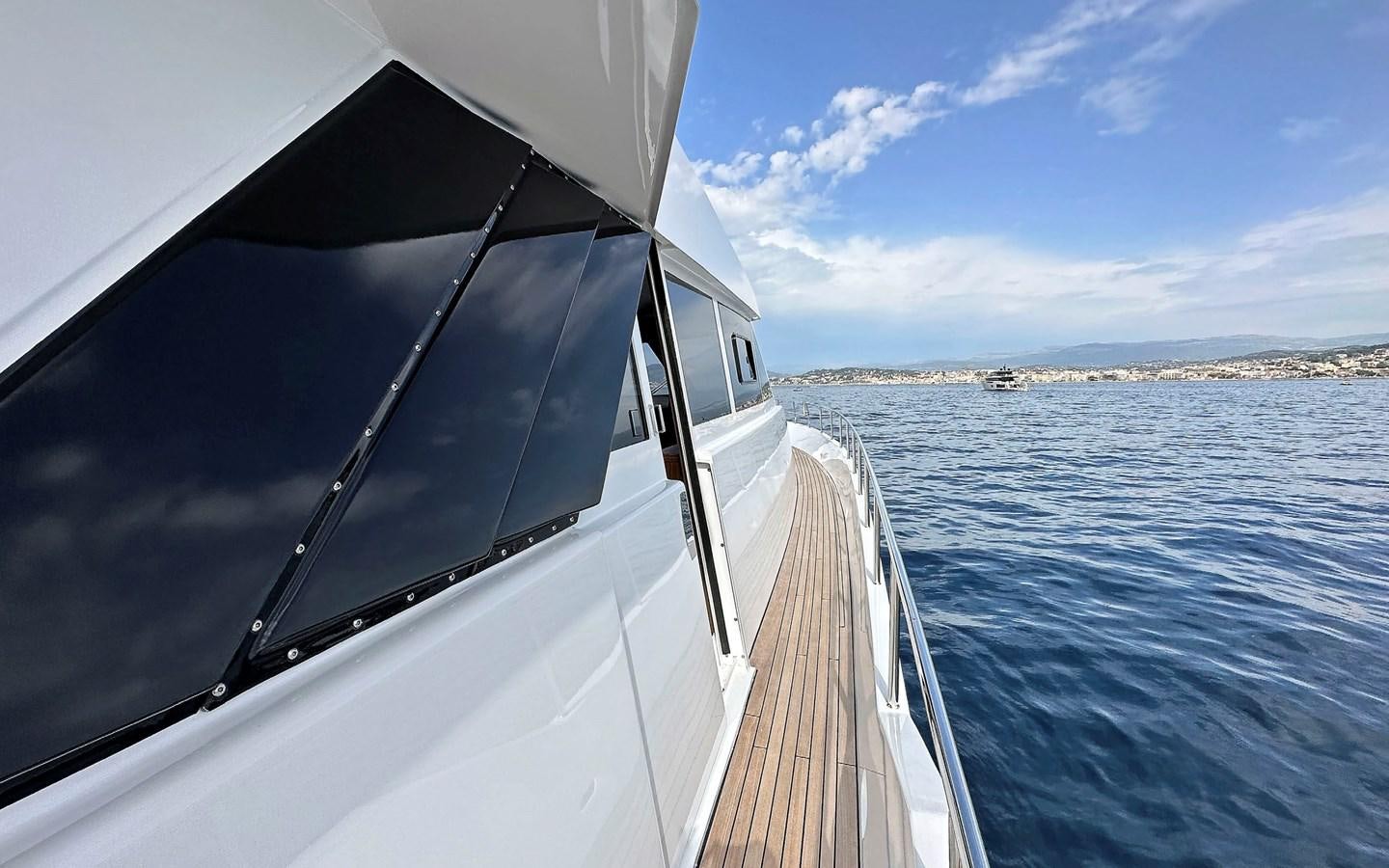a boat on the water aboard LORCA Yacht for Sale
