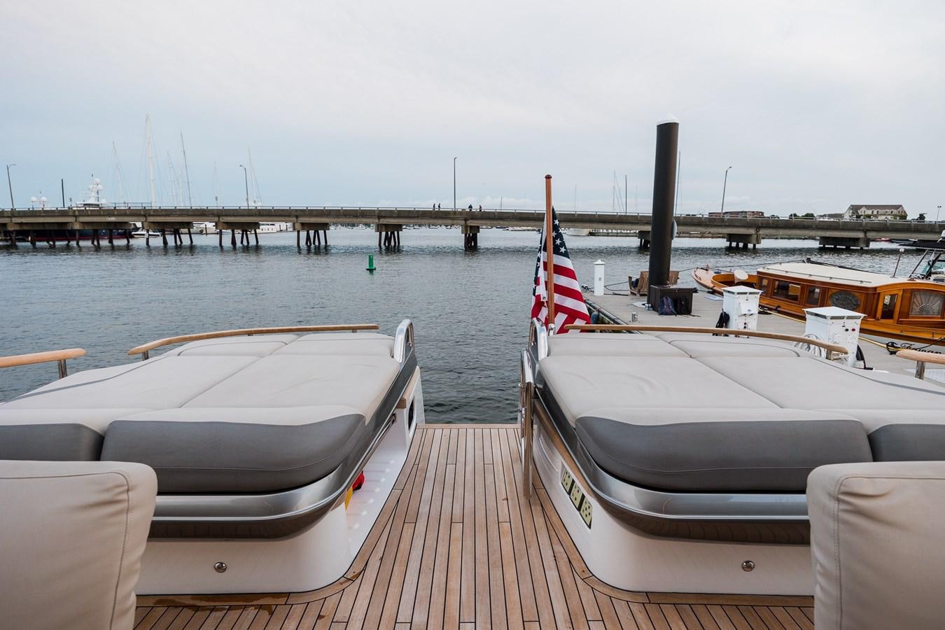 a boat on the water aboard SPINDRIFT Yacht for Sale
