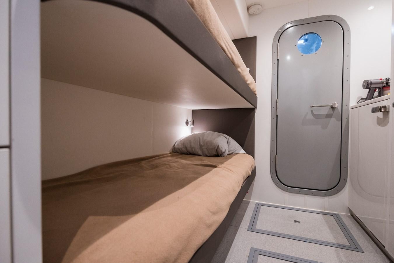 a machine in a room aboard SPINDRIFT Yacht for Sale