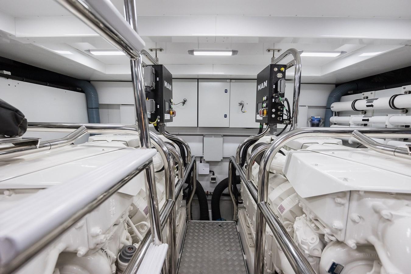 a close-up of a machine aboard SPINDRIFT Yacht for Sale