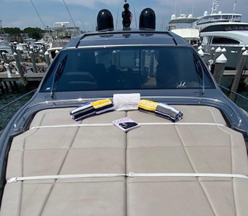the front of a car aboard THE OFFICE Yacht for Sale