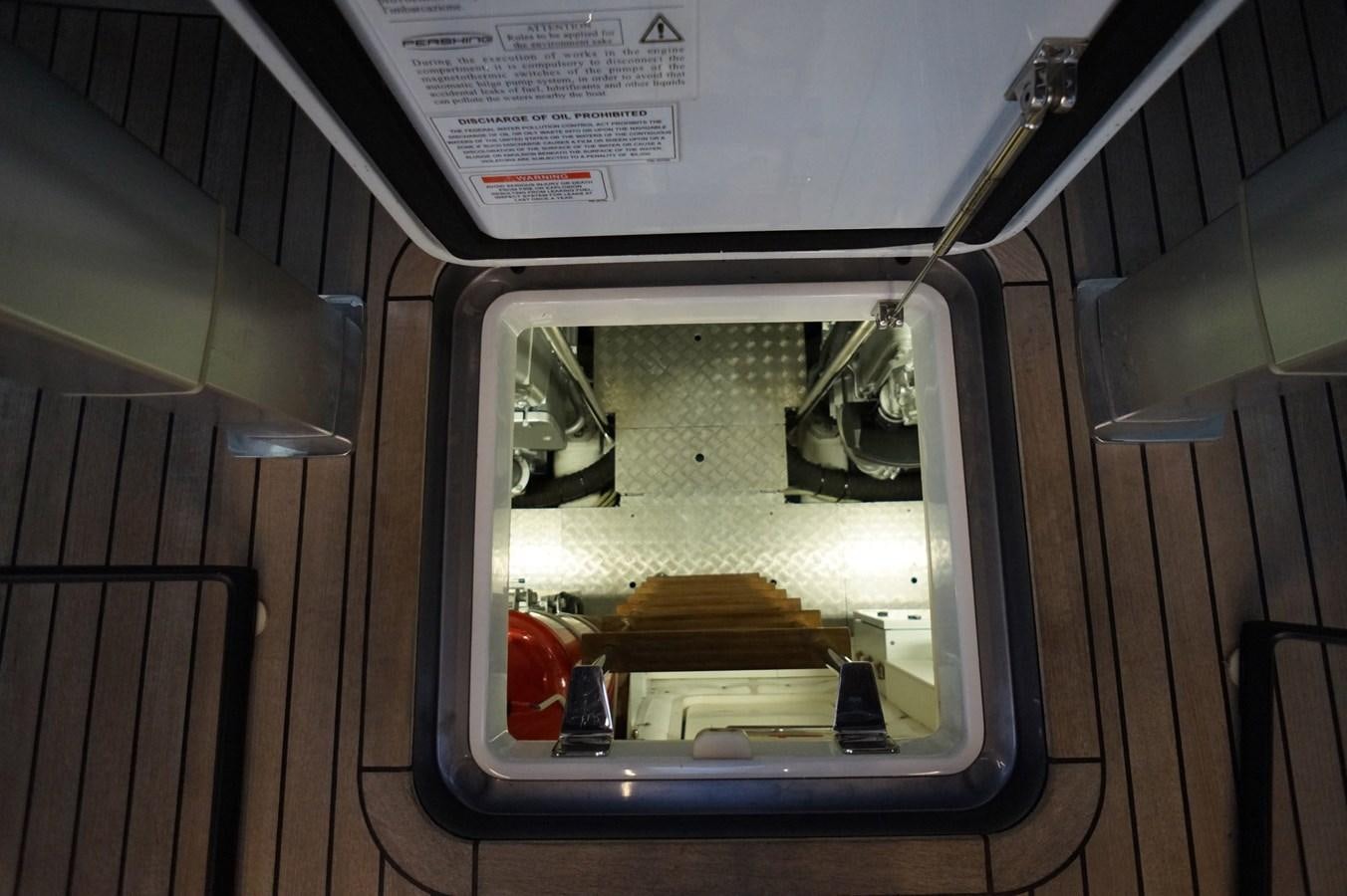 a car in a car aboard THE OFFICE Yacht for Sale