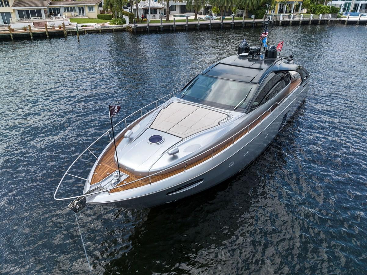 a boat on the water aboard LIQUID Yacht for Sale