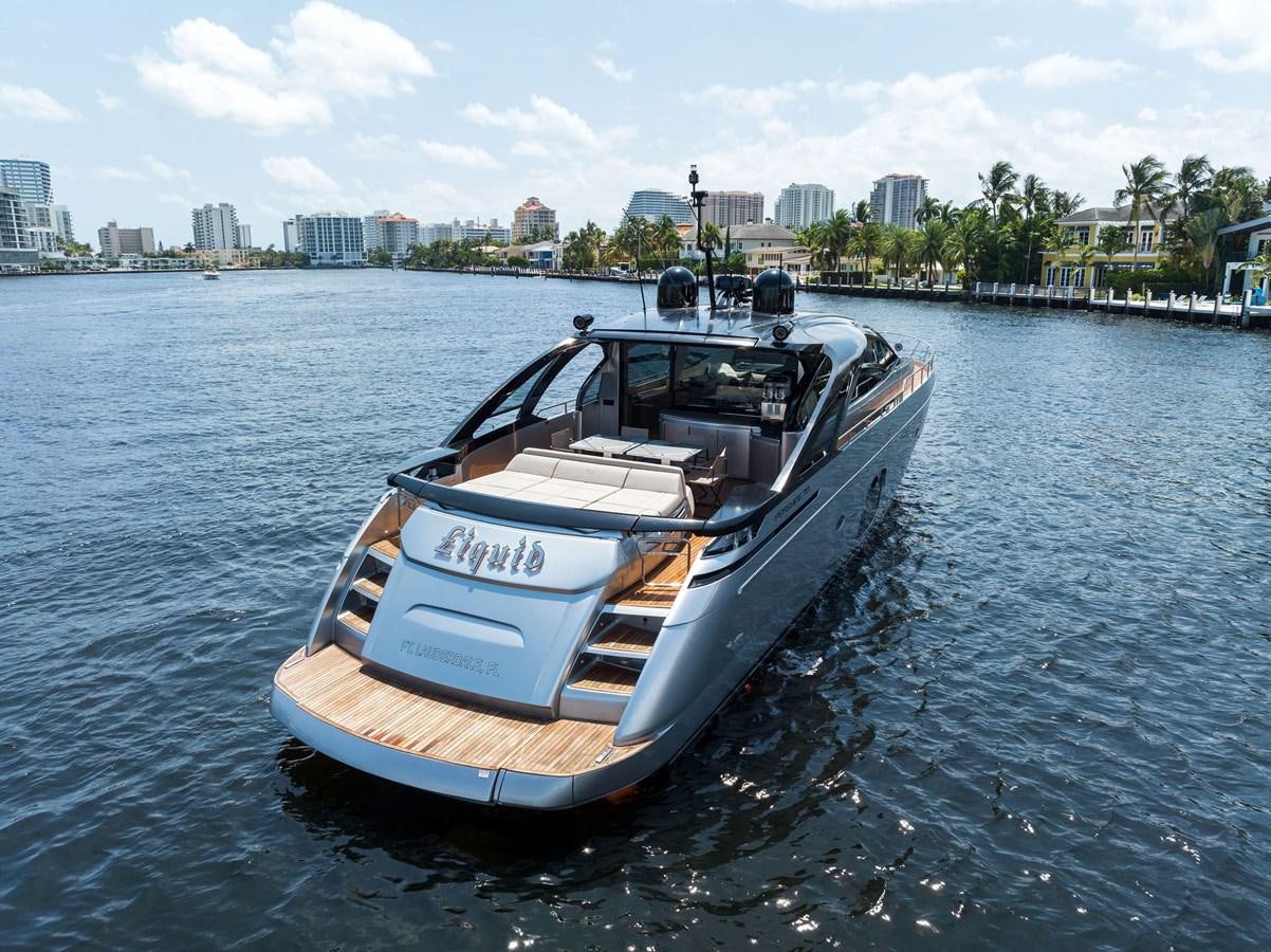 a boat on the water aboard LIQUID Yacht for Sale