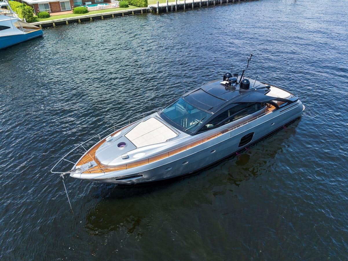 a boat on the water aboard LIQUID Yacht for Sale