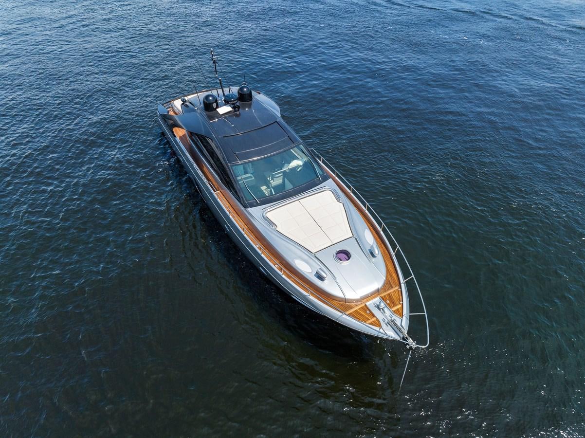 a boat in the water aboard LIQUID Yacht for Sale