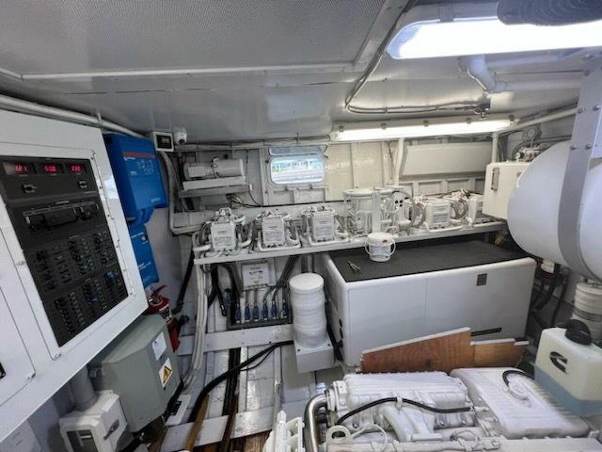 a room with medical equipment aboard DOVETAIL Yacht for Sale