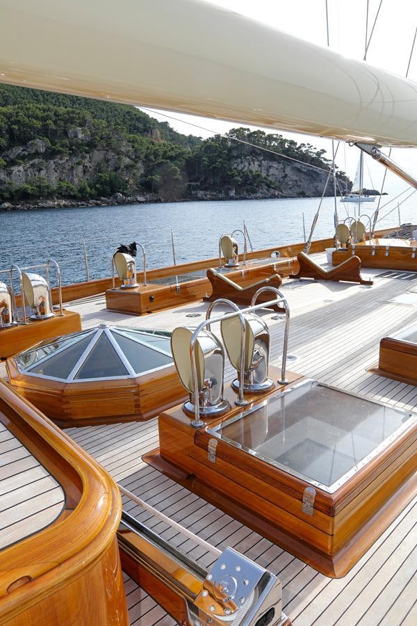 a boat on the water aboard ASGARD Yacht for Sale
