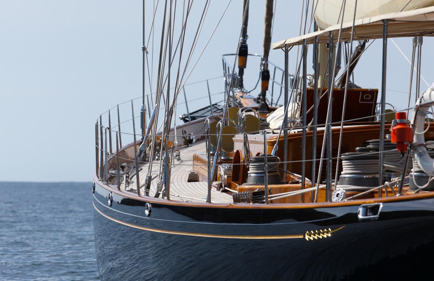 a boat on the water aboard ASGARD Yacht for Sale