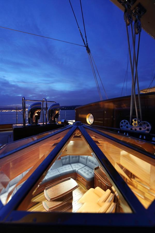 a boat on the water aboard ASGARD Yacht for Sale