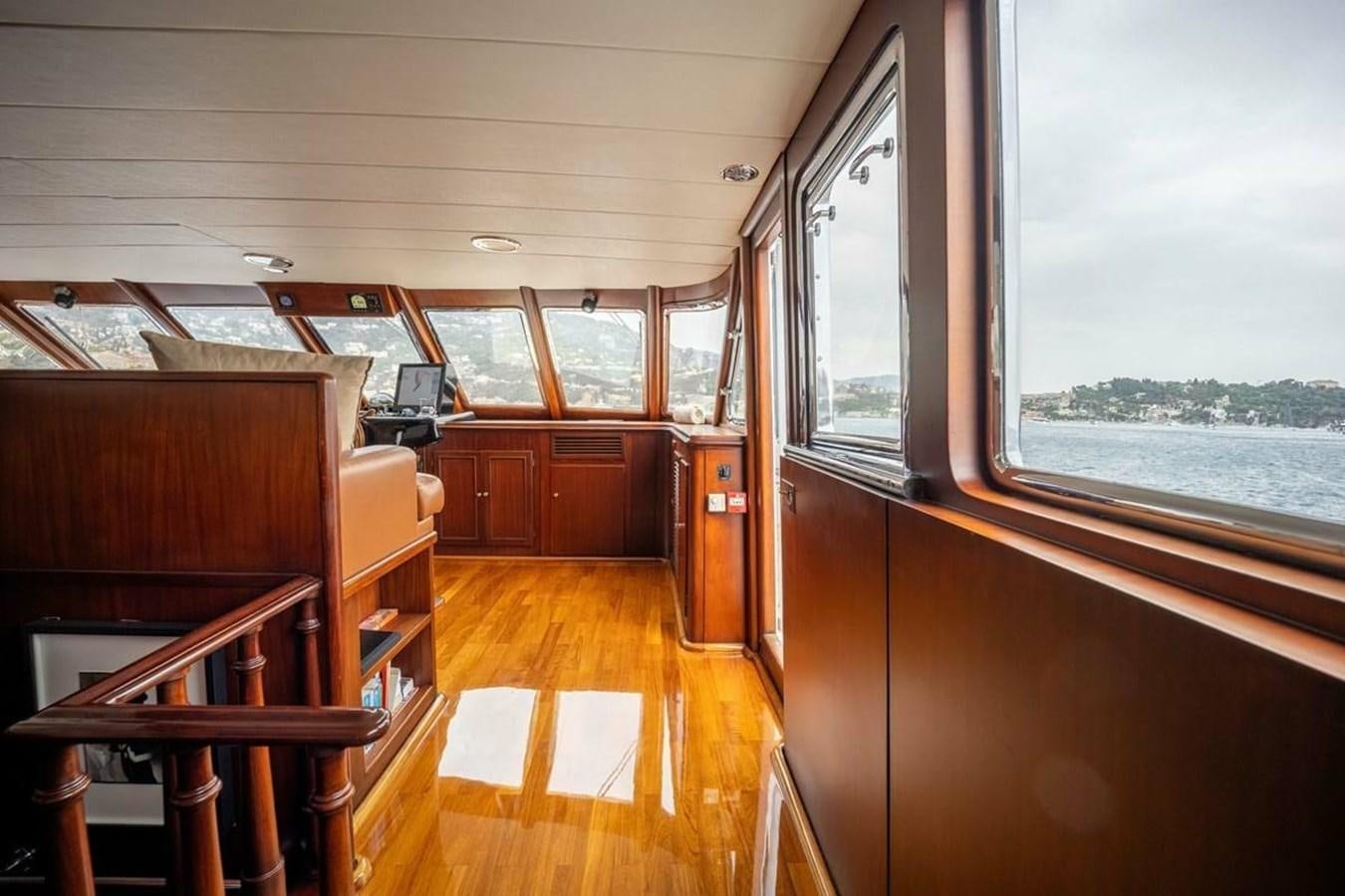 inside of a vehicle aboard CLASSIC 40M BENETTI Yacht for Sale