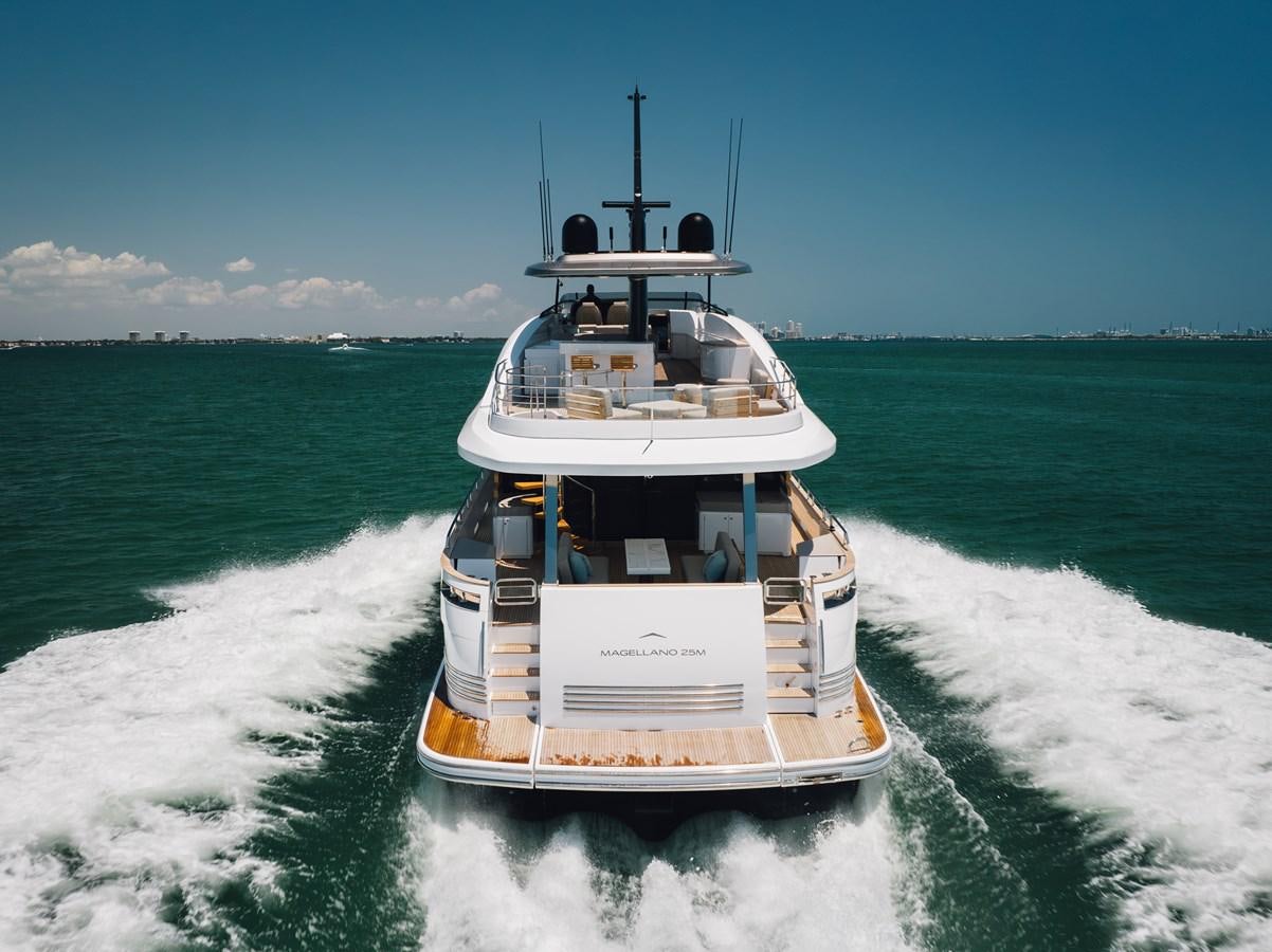 a boat on the water aboard EQUITES Yacht for Sale