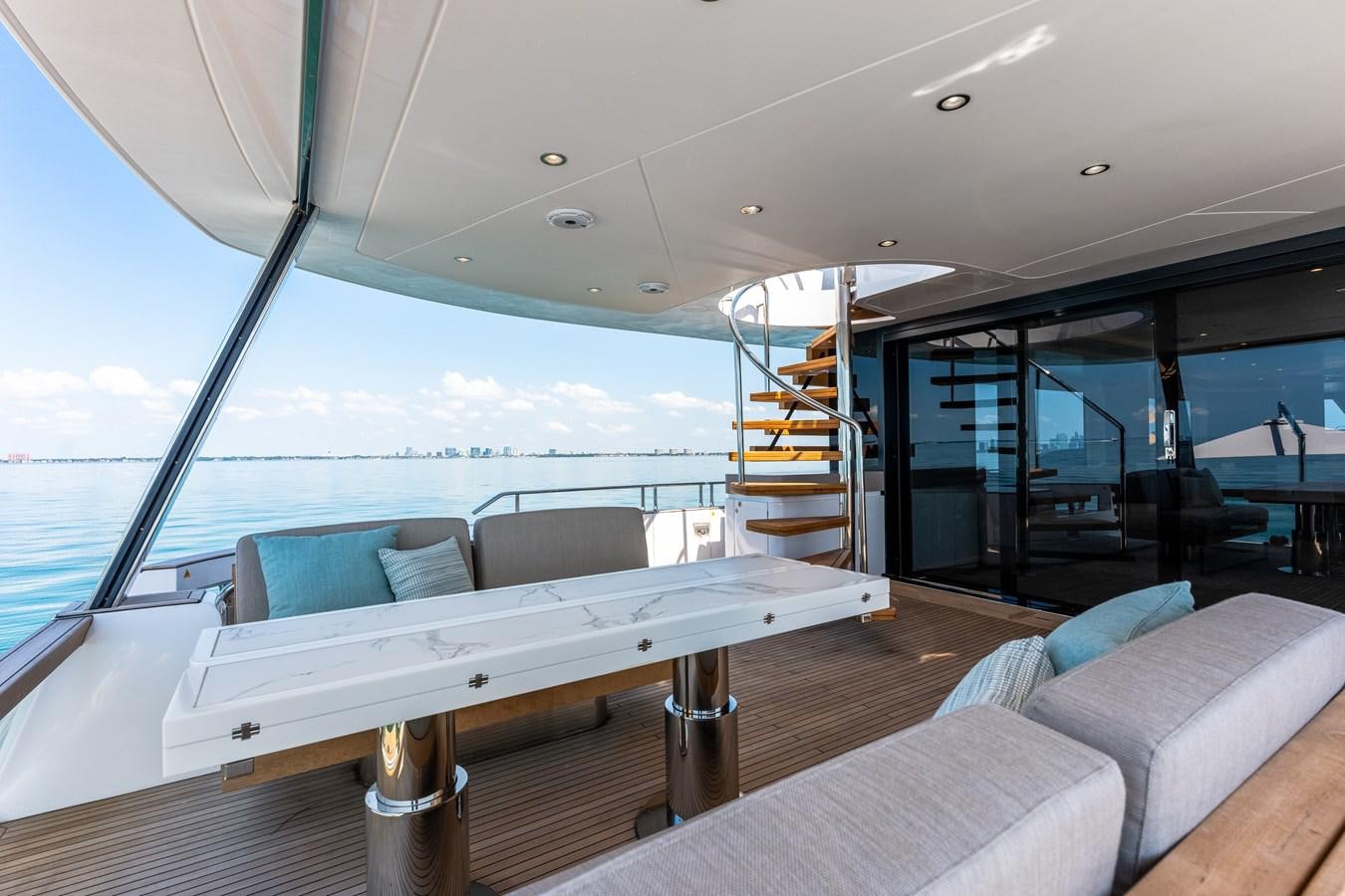 a boat on the water aboard EQUITES Yacht for Sale