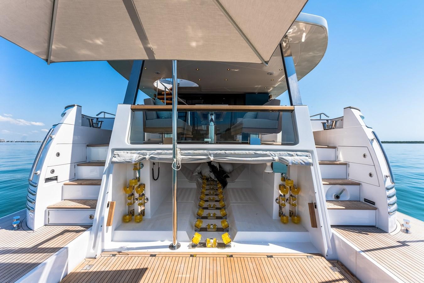 a boat on the water aboard EQUITES Yacht for Sale