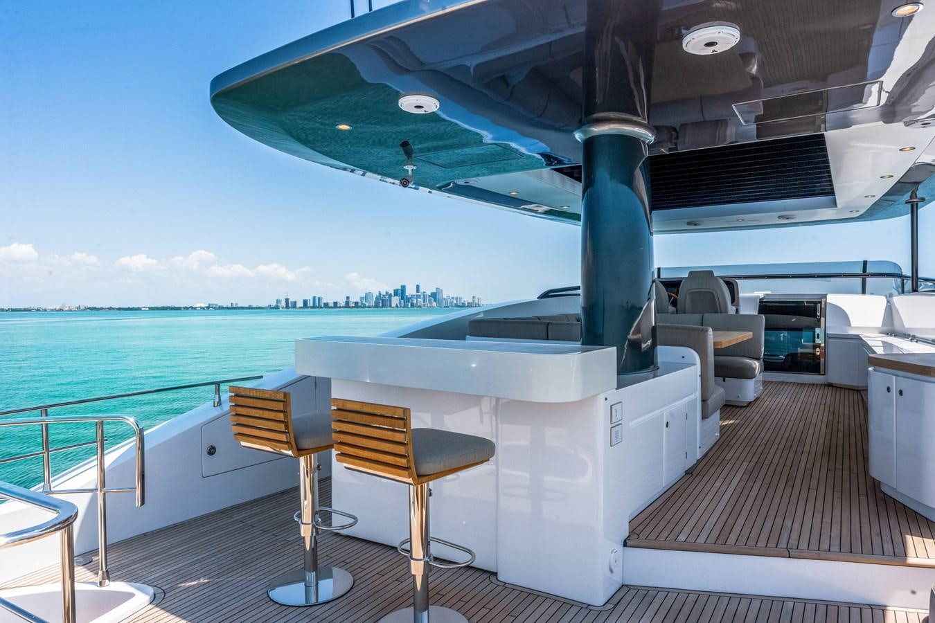 a boat on the water aboard EQUITES Yacht for Sale