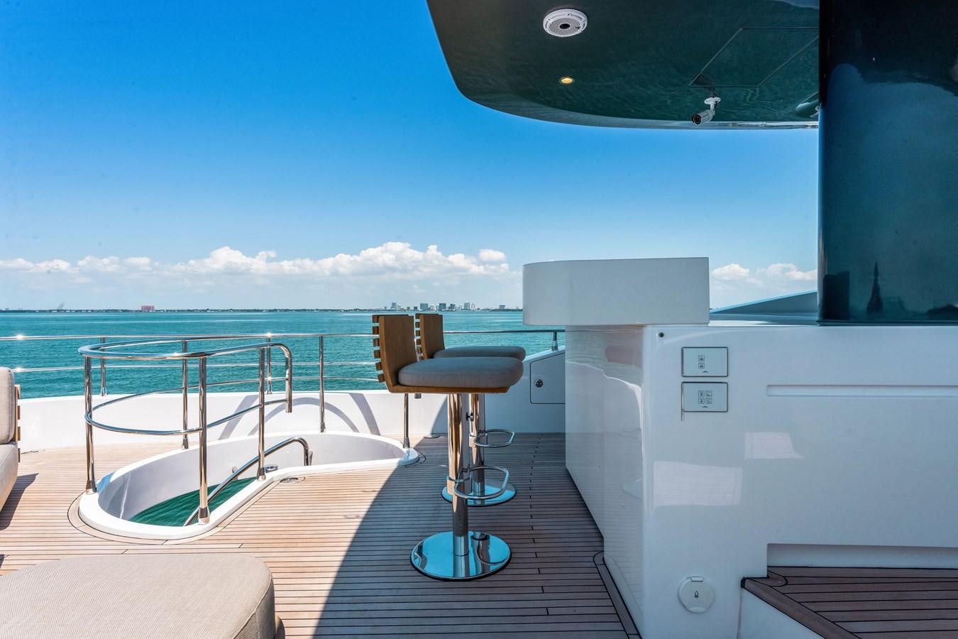 a boat on the water aboard EQUITES Yacht for Sale