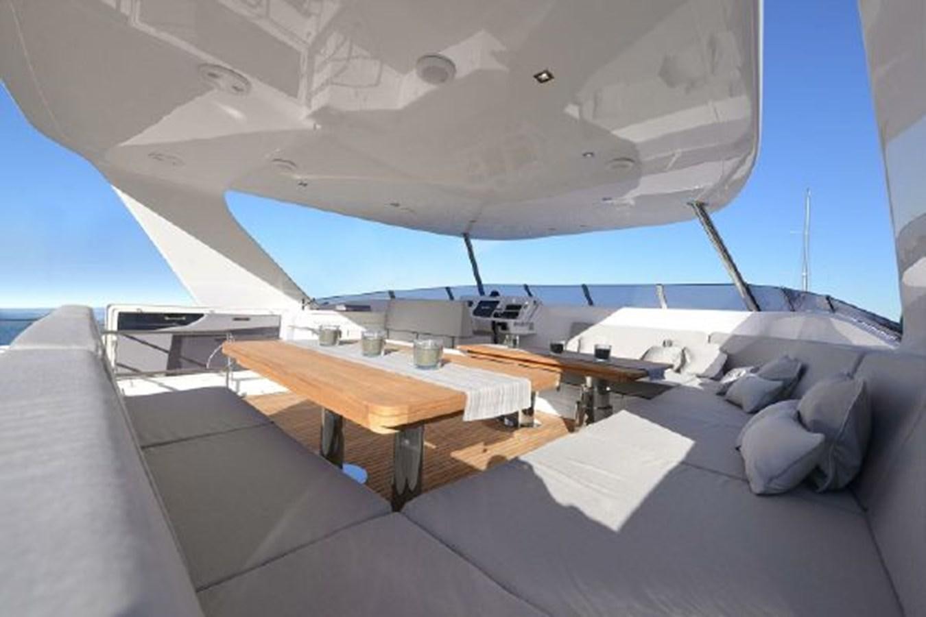 a space shuttle on a launch pad aboard 2015 SUNREEF 70 Yacht for Sale