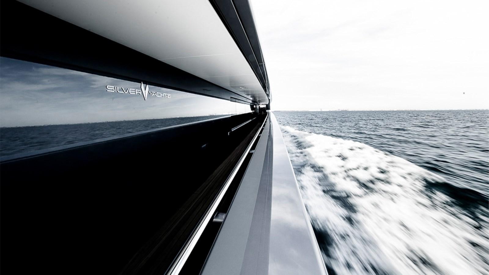 a boat on the water aboard SILVER EDGE Yacht for Sale