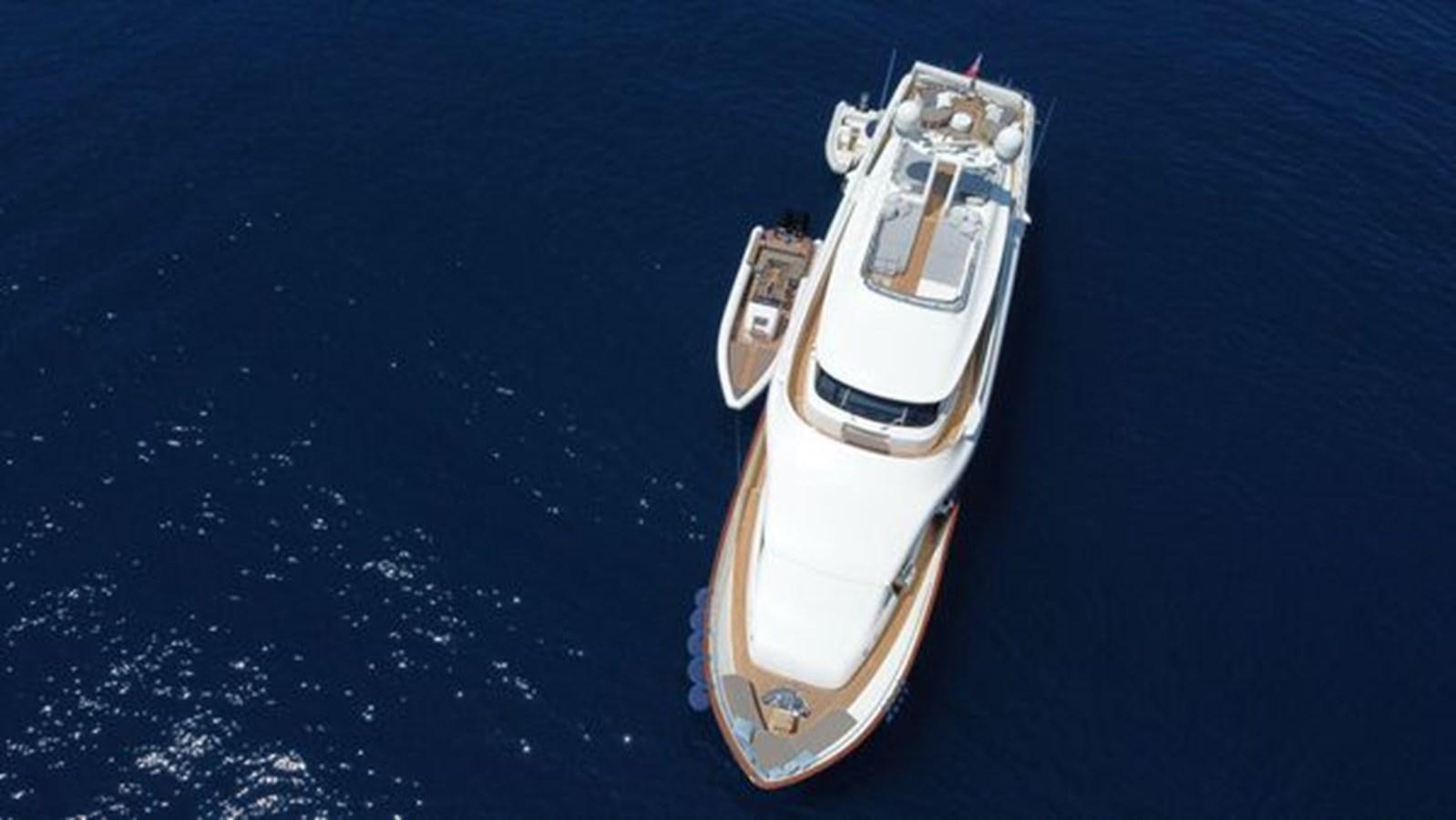 a space ship in space aboard STELLA MARIS Yacht for Sale