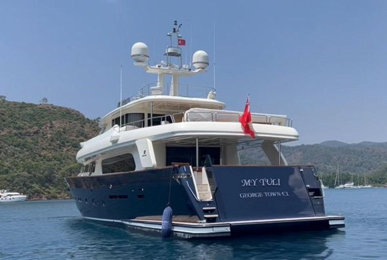 a boat on the water aboard STELLA MARIS Yacht for Sale