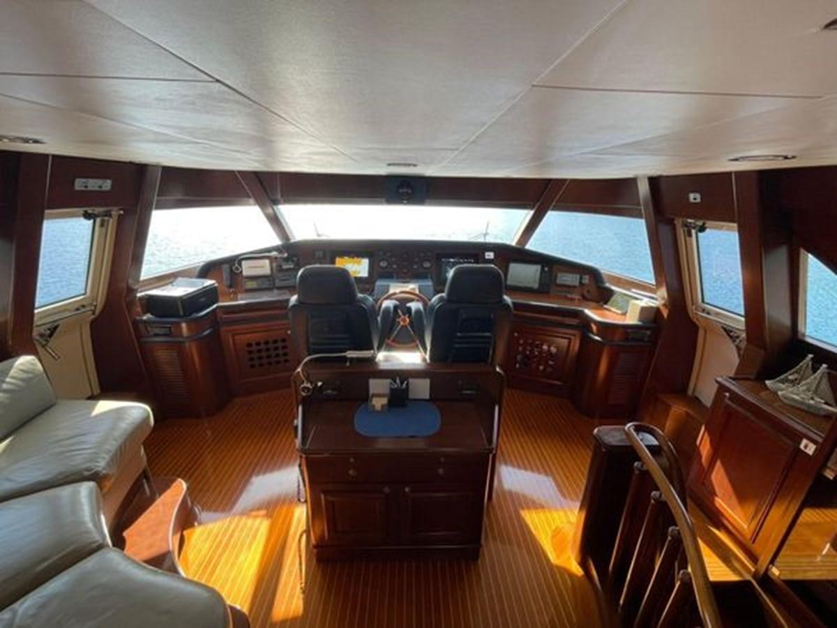 inside of a vehicle aboard STELLA MARIS Yacht for Sale