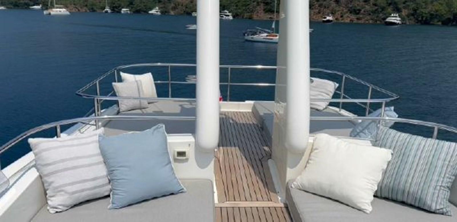 a boat on the water aboard STELLA MARIS Yacht for Sale