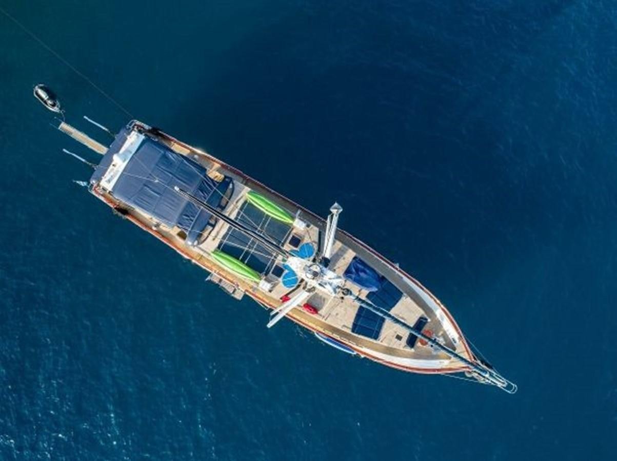 a boat in the water aboard VIVA SHIRA Yacht for Sale