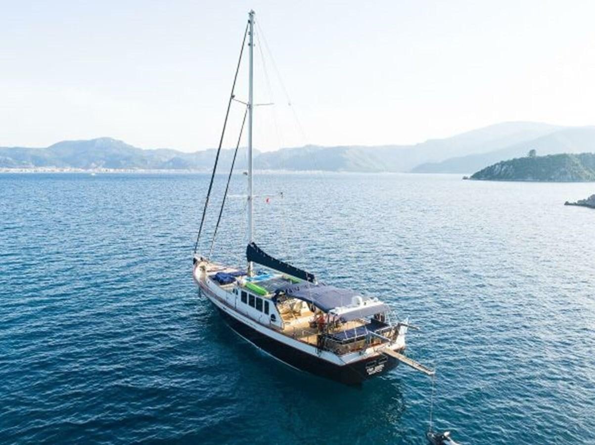 a boat in the water aboard VIVA SHIRA Yacht for Sale