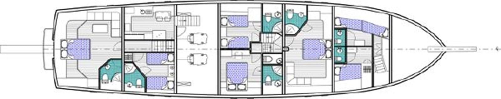 graphical user interface aboard VIVA SHIRA Yacht for Sale