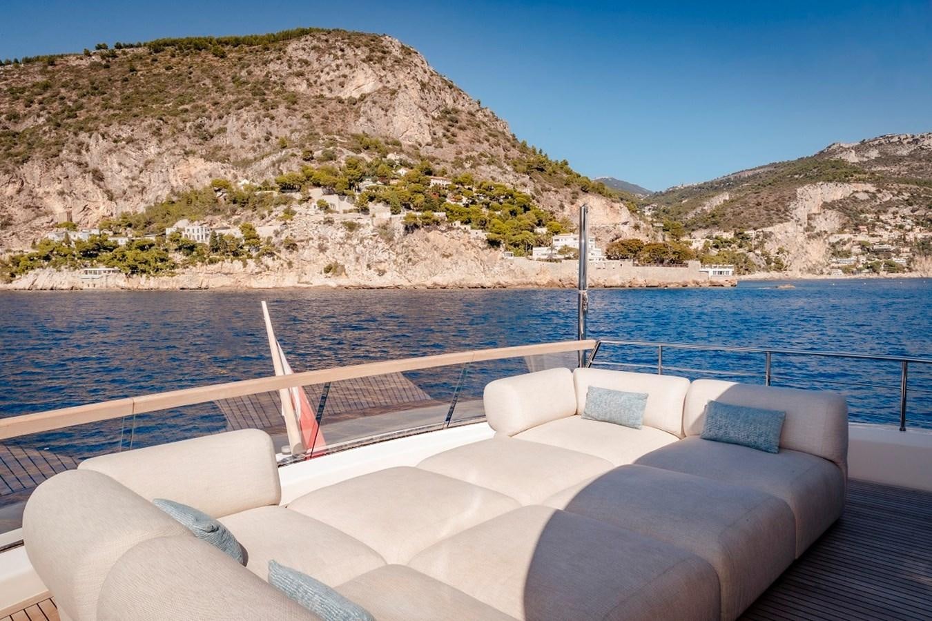 a boat on a body of water aboard LA SX88 Yacht for Sale