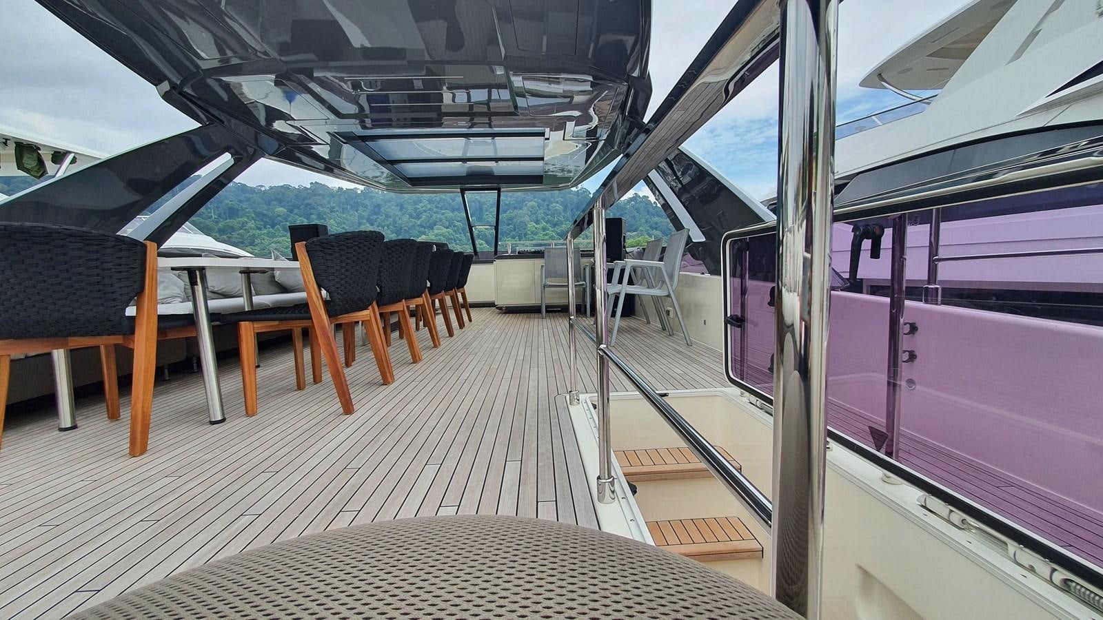 inside of a boat aboard WHITE SHARK Yacht for Sale