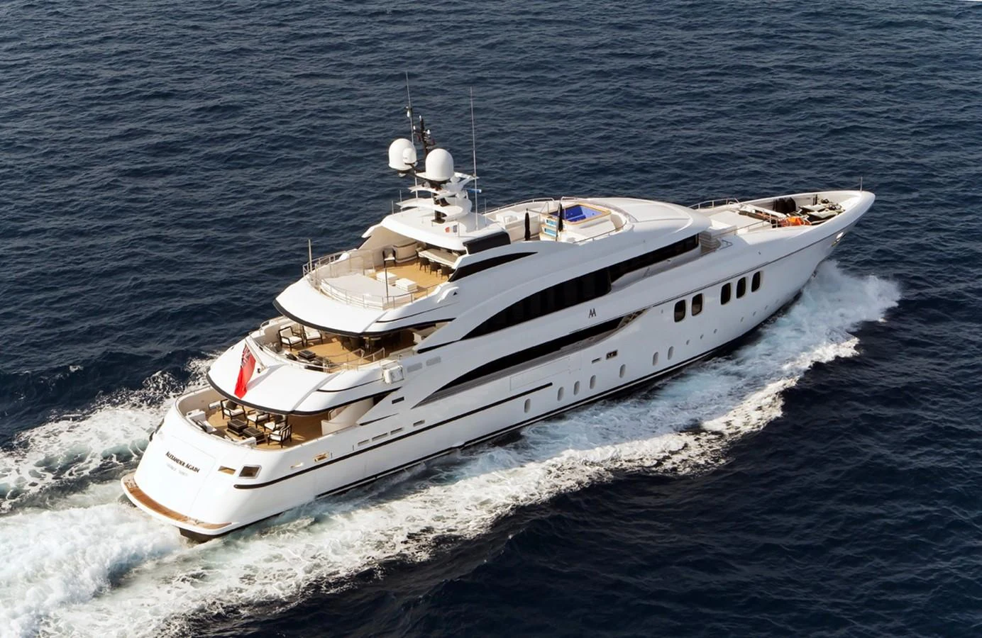 a ship on the water aboard ALEXANDER AGAIN Yacht for Sale