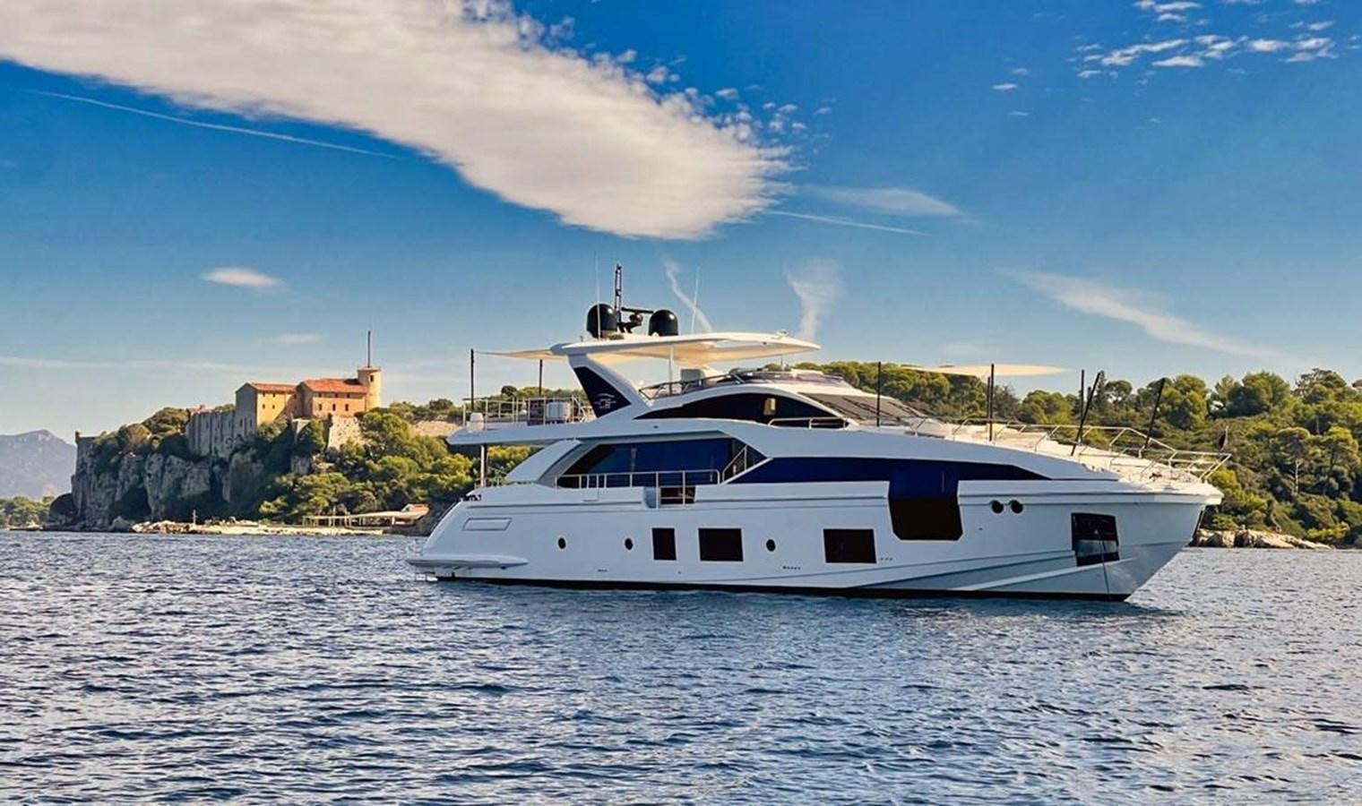 a boat on the water aboard LULWA Yacht for Sale
