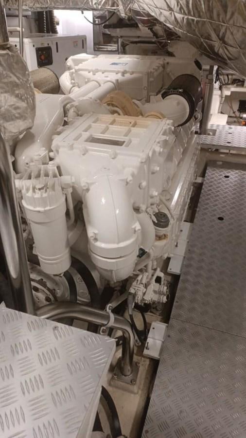 a machine in a room aboard LULWA Yacht for Sale