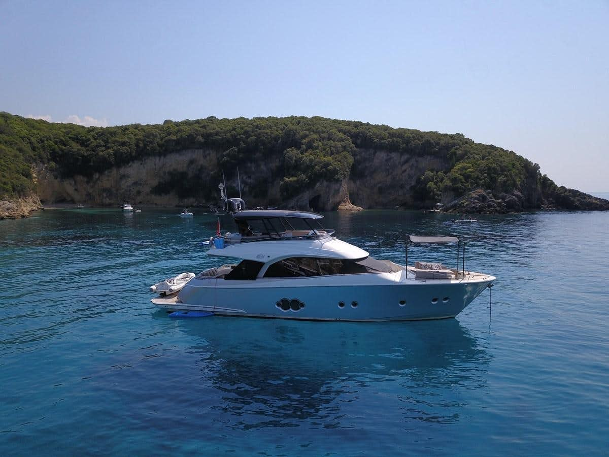 a boat on the water aboard IT'S MAGIC Yacht for Sale