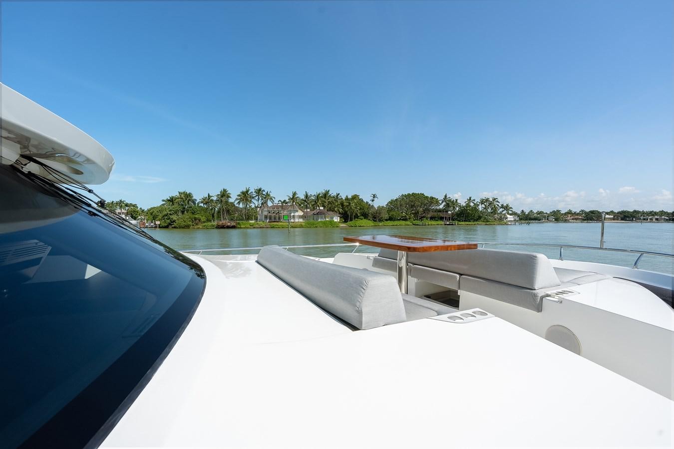 a boat on the water aboard 2018 OCEAN ALEXANDER 70E TIRESUM Yacht for Sale