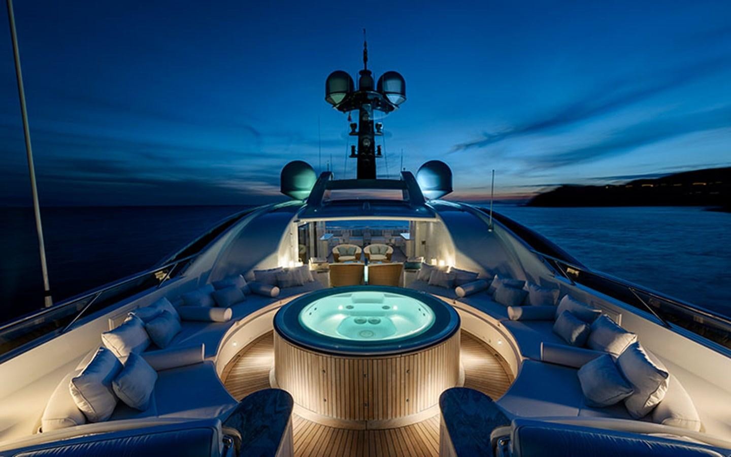 the cockpit of a boat aboard MARUN Yacht for Sale