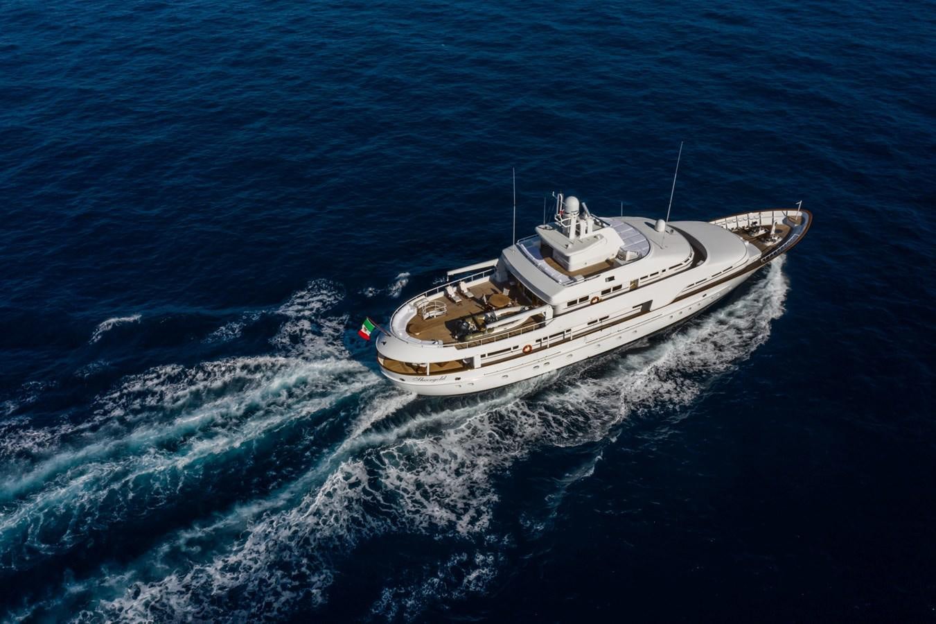 a boat in the water aboard SHEERGOLD Yacht for Sale