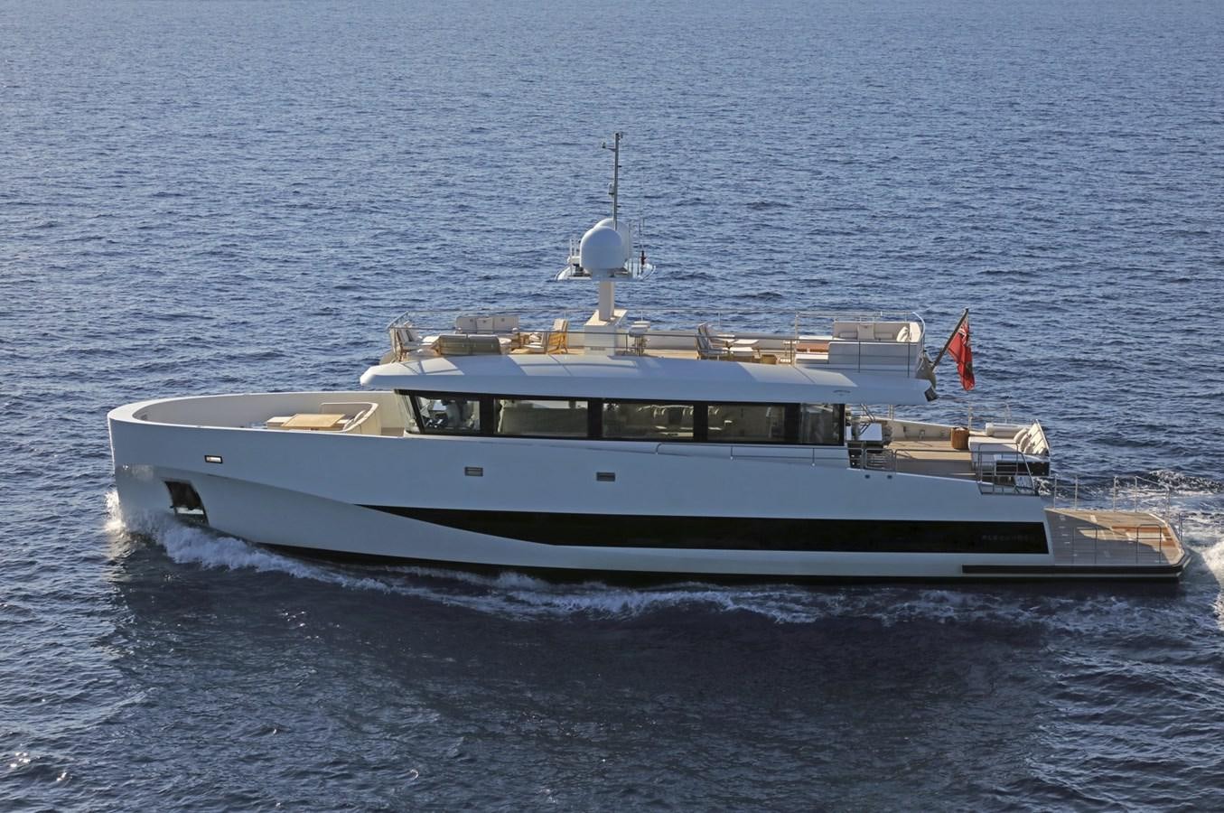 a boat in the water aboard ALEXANDRA Yacht for Sale