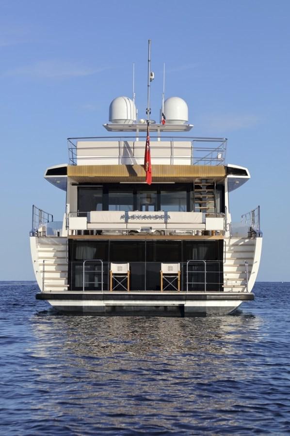 a boat on the water aboard ALEXANDRA Yacht for Sale