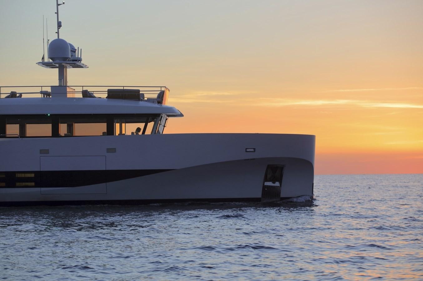 a boat in the water aboard ALEXANDRA Yacht for Sale