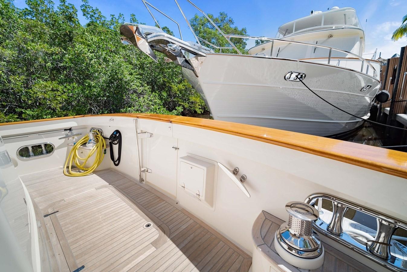 a boat on the water aboard FLEMING 78 - CLASSIC FLYBRIDGE Yacht for Sale