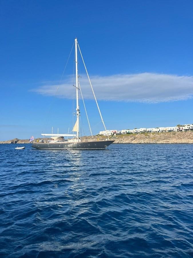 a sailboat on the water aboard ELETTRA Yacht for Sale