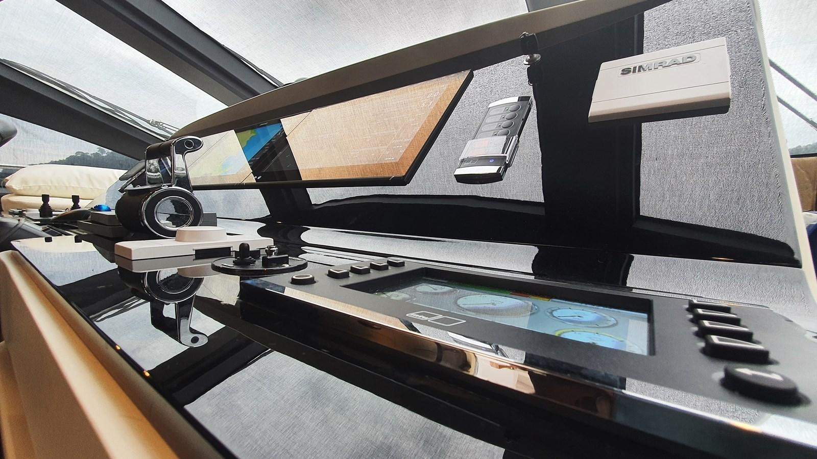 a black rectangular object with a white box on it aboard M32 025 Yacht for Sale